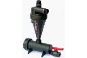 Hydrocyklon homokleválasztó szűrő 1" műanyag